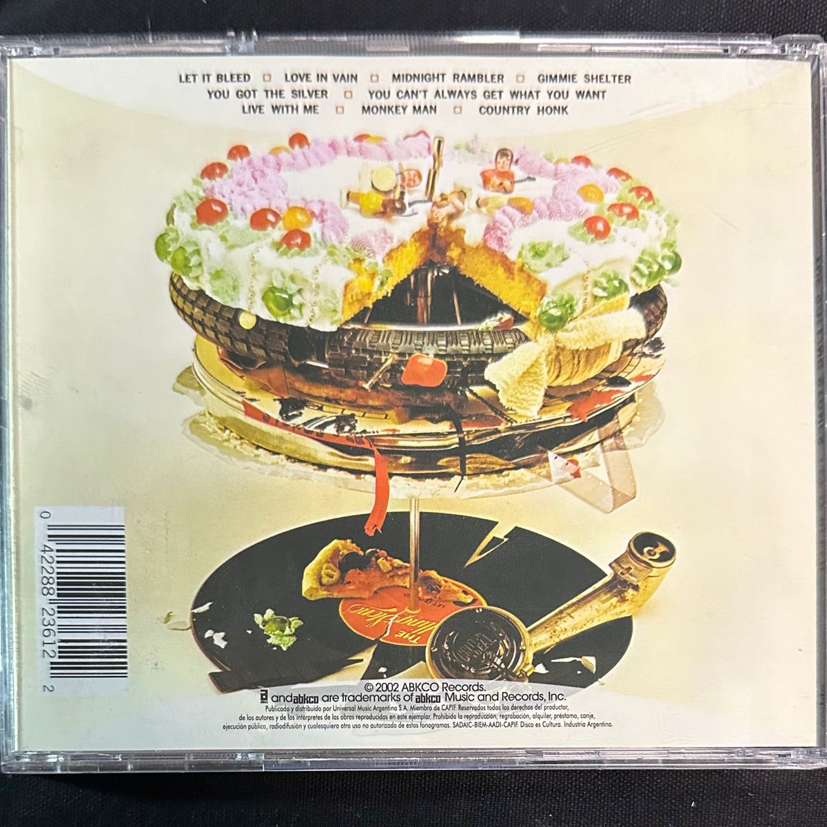 The Rolling Stones “Let It Bleed” Used CD – The Band Wagon USA