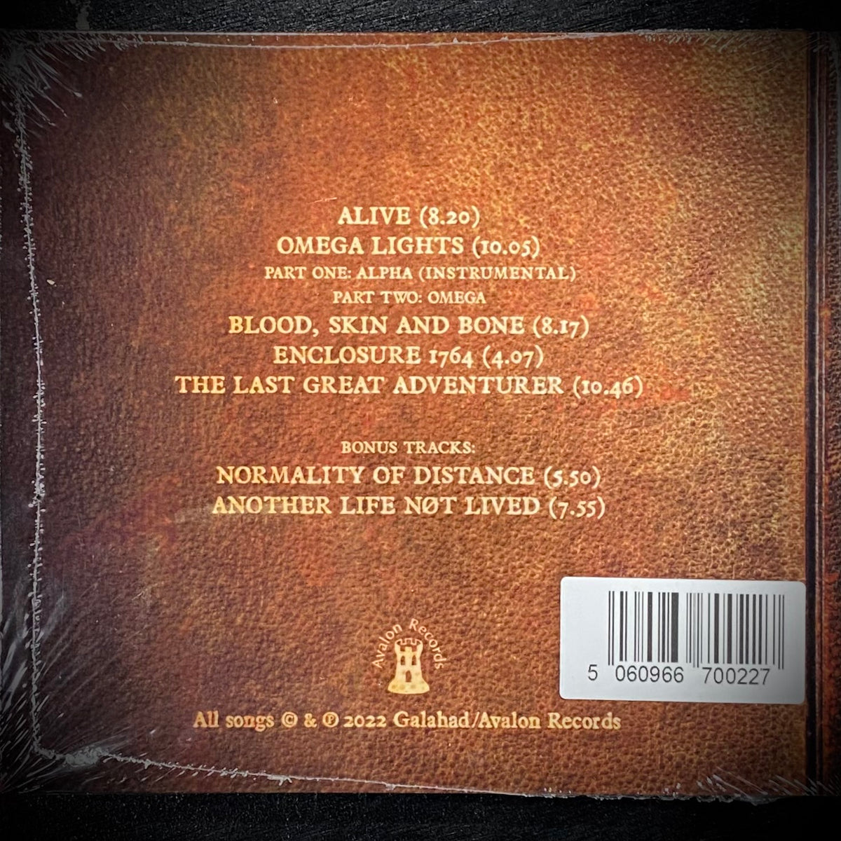 Galahad "The Last Great Adventurer" CD The Band Wagon USA