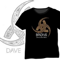 Dave Brons "Live In The Shire" T-Shirt (NEW ARTIST)