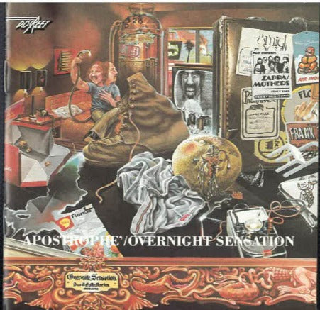 Frank Zappa "Apostrophe/Overnight Sensation" Used CD
