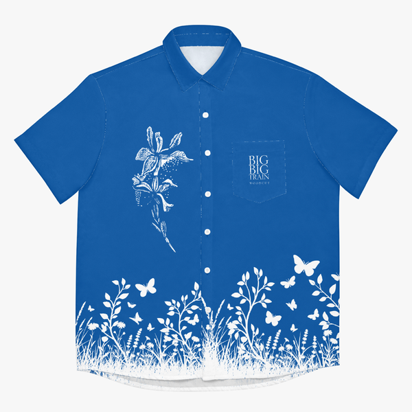 Big Big Train "Woodcut" Hawaiian-Style Shirt (PRE-ORDER)