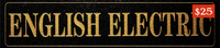 Big Big Train "English Electric" Tin Sign (NEW RELEASE)
