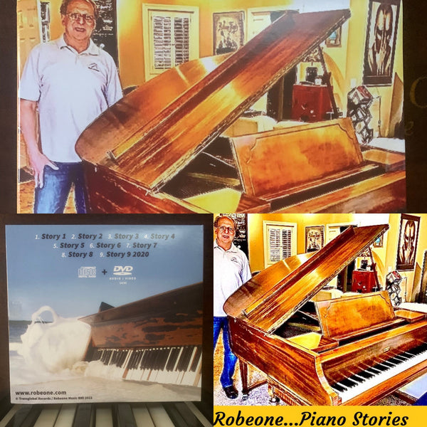 Robeone "Piano Stories" CD (NEW ARTIST)