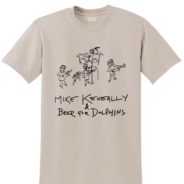 Mike Keneally & Beer for Dolphins T-Shirt (NEW ARTIST)