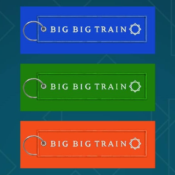 Big Big Train "A Mead Hall in America" Keychain / Luggage Tag (NEW RELEASE - POST TOUR MERCH)