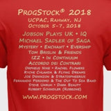 ProgStock 2018 Festival Red T-Shirt (BACK IN STOCK)