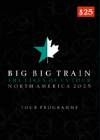 Big Big Train "The Like of Us North America 2025" Tour Program (NEW RELEASE)
