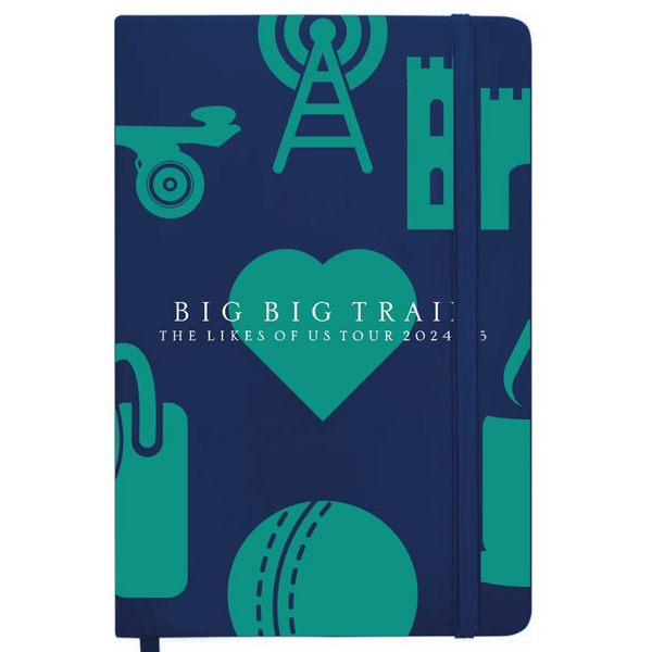 Big Big Train "The Likes of Us" Autographed Tour Notebook (NEW RELEASE)