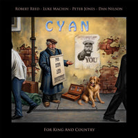 Cyan "For King and Country" Blue 2 LP