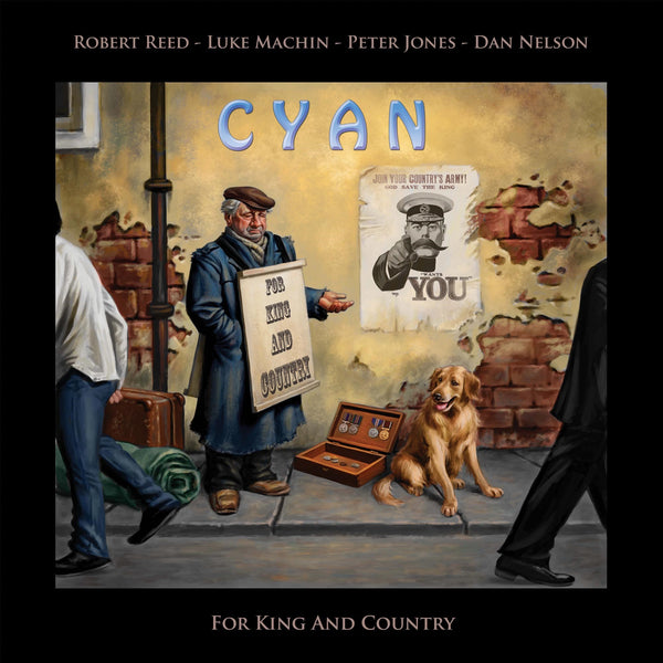 Cyan "For King and Country" Blue 2 LP