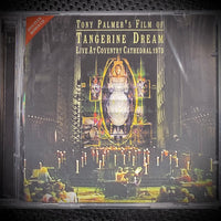 Tangerine Dream "Tony Palmer’s Film Of Tangerine Dream Live At Coventry Cathedral 1975" CD/DVD (BACK IN STOCK)